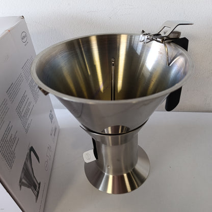 195087 - RÖSLE Gyp për Fondant, Çelik Inox 18/10, Me Shkallë Të Brendshme dhe Gryka Të Ndërrueshme, Për Shpërndarjen e Lëngjeve, Cilësi e Lartë