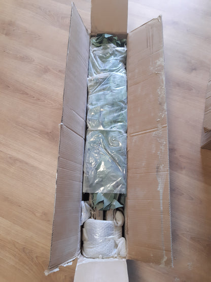 226252 - KEEPLUSH Bimë Fikusi Artificial 180 cm e Lartë me Trung Druri Natyral, 1300 Gjethe, Bimë Artificiale e Brendshme për Dhomë Ndenjeje