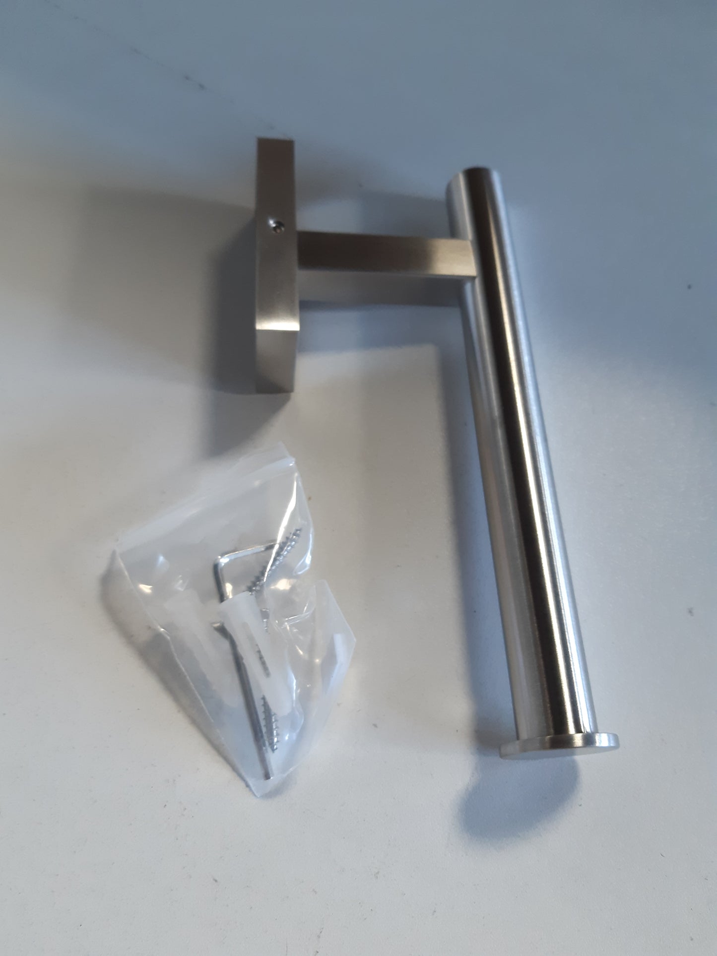 263609 - MOOCH, mbajtëse letre higjienike, prej çeliku inox, 13 cm, për kuzhinë dhe banjo, çelik inox i lëmuar 304