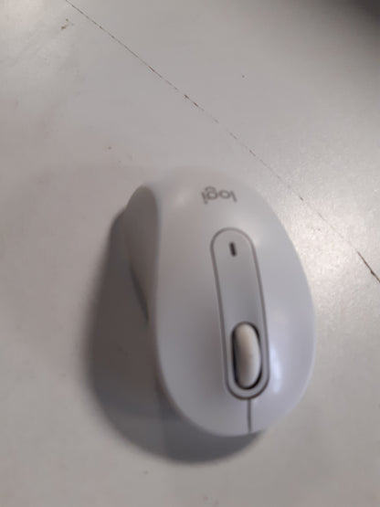 266526 - LOGITECH Maus pa tel Signature M650, për duar të vogla deri të mesme, bateri 2-vjeçare, Bluetooth, i bardhë