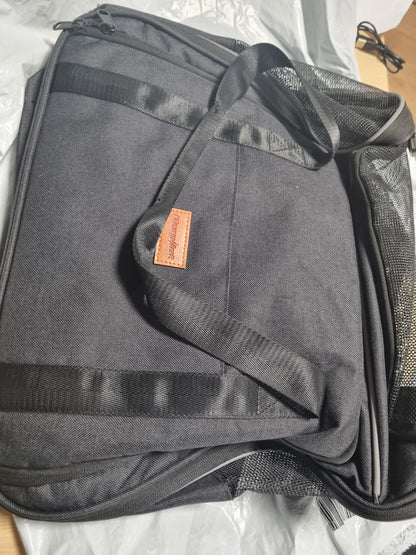 208257 - MORPILOT Transportues për Mace dhe Qen deri në 7kg, me 2 Anët e Zgjerueshëm, i Butë dhe i Palosshëm, i Miratuar nga Linja Ajrore, Madhësi 45x36x30cm, i Pastrueshëm në Lavatriçe