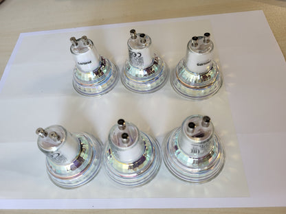 216138 - PHILIPS Llambat LED Classic GU10, pako me 6 (35 W), reflektorë LED me dritë të bardhë të ngrohtë