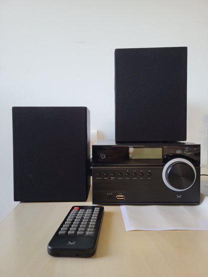 266082 - MAJESTIC Sistem AH 2350 BT MP3 USB DAB Micro Hi-Fi Radio DAB/DAB+/FM, Bluetooth, CD/MP3 Player, Hyrje USB/AUX, Telekomandë, E zezë