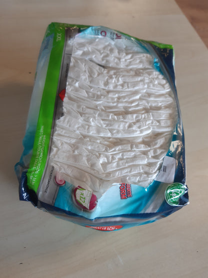197827 - TRUE FIT' Pelenat të reja të disponueshme për qen XXL me Tregues Lagështi, Pako 12 copë