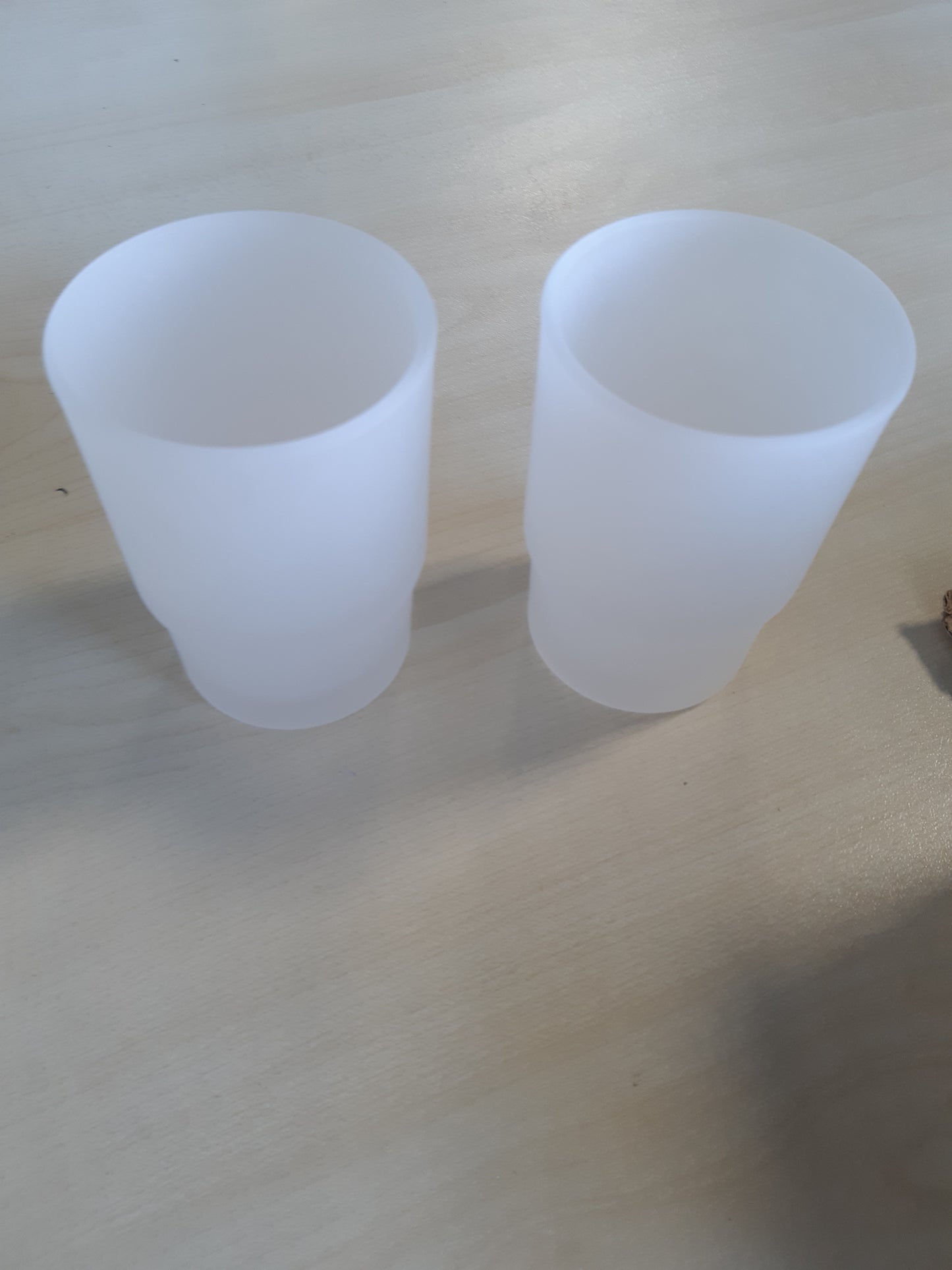 224783 - AstraLoom Mbajtëse furçash dhëmbësh prej qelqi të ngrirë me 2 copë (225 ml), mund të grumbullohen dhe montohen në mur