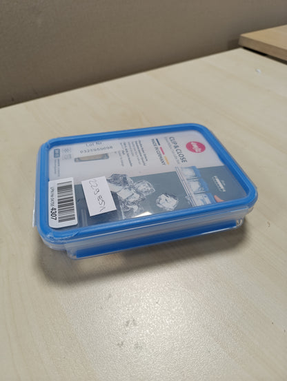 229851 - EMSA ENË PËR RUJTJEN E USHQIMIT, 22.6 x 16.5 x 4.9 cm, fleksibile, 100% e papërshkueshme nga rrjedhjet, e sigurt për lavastovilje, ngrirje dhe mikrovalë, Blu, 514549