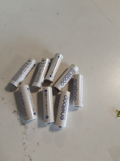 266682 - PANASONIC Eneloop Bateri Ni-MH, AA/Mignon, 8 copë, kapacitet 2000 mAh, 2100 cikle, paketim pa plastikë