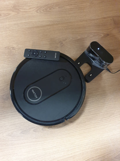 239247 - VACTIDY Fshesë me korrent robotike T7, fshesë me korrent dhe mop robotik 2-në-1, kohëzgjatje funksionimi 120-minuta, kontroll me aplikacion/Alexa/Siri/IFTTT, e hollë dhe e qetë, ideale për qimet e kafshëve shtëpiake, qimet e njeriut