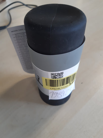 198423 - WENKO Dispenser Sapuni për Enët Easy Squeez-e, Silikon i Papërshkueshëm nga Rrjedhja, Kapacitet 250 ml, Dimensione Ø 6 x 14 cm, Ngjyre e Zi
