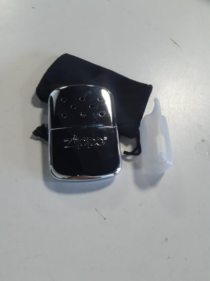 213782 - ZIPPO Ngrohës duarsh - 12 orë nxehtësi - Mund të mbushet me lëng çakmaku - Mund të ripërdoret - Ngrohës xhepi - Krom me lustër të lartë