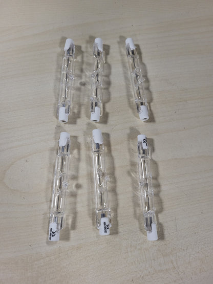 220330 - BROTOU 6 copë shufër halogjene R7s 78 mm 100W llambë halogjene e errësueshme R7s e bardhë e ngrohtë 2800K 2980LM 230V J78