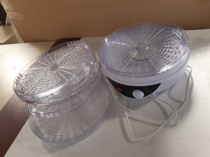 178231 - EKD002 - DEHIDRATUES USHQIMI ChANTERELLES, Acero Inoxidable, 220V, 50/60Hz, 350W