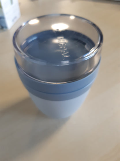 219556 - FILXHAN MUSLI MEPAL, KAPACITET 300 ML + 120 ML, I PËRSHTATSHËM PËR NGRIRJE, MIKROVALË DHE LAVASTOVILJE, BLU NORDIKE