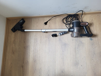 221718 - T513005BLG Pro Fshesë me korrent Tower 3-në-1, Kabllo, Fuqi thithëse ciklonike, Filtër HEPA-13, Fshesë dore të lëvizshme, blu dhe gri