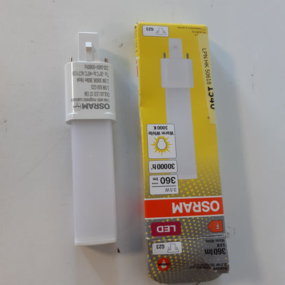248677 - OSRAM DULUX LED S7 EM, G23, 3.5W, 360lm, 3000K, zëvendësim LED për llambat fluoreshente G23