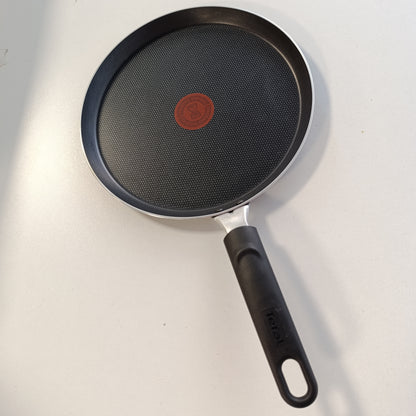 184454 - TEFAL Tigan për Krepa Easy Cook & Clean, 25 cm, Veshje Jo-ngjitëse, Sinjal Termik, Tregues Temperature, Në Ngjyrë të Zezë, Modeli B5550933