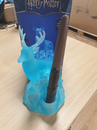222066 - PALADONE Llambë Harry Potter Patronus me Shkop Kontrolli me Telekomandë, Produkt zyrtarisht i licencuar i Botës së Magjisë, Dhuratë për Koleksionim, Dekor Shtëpie