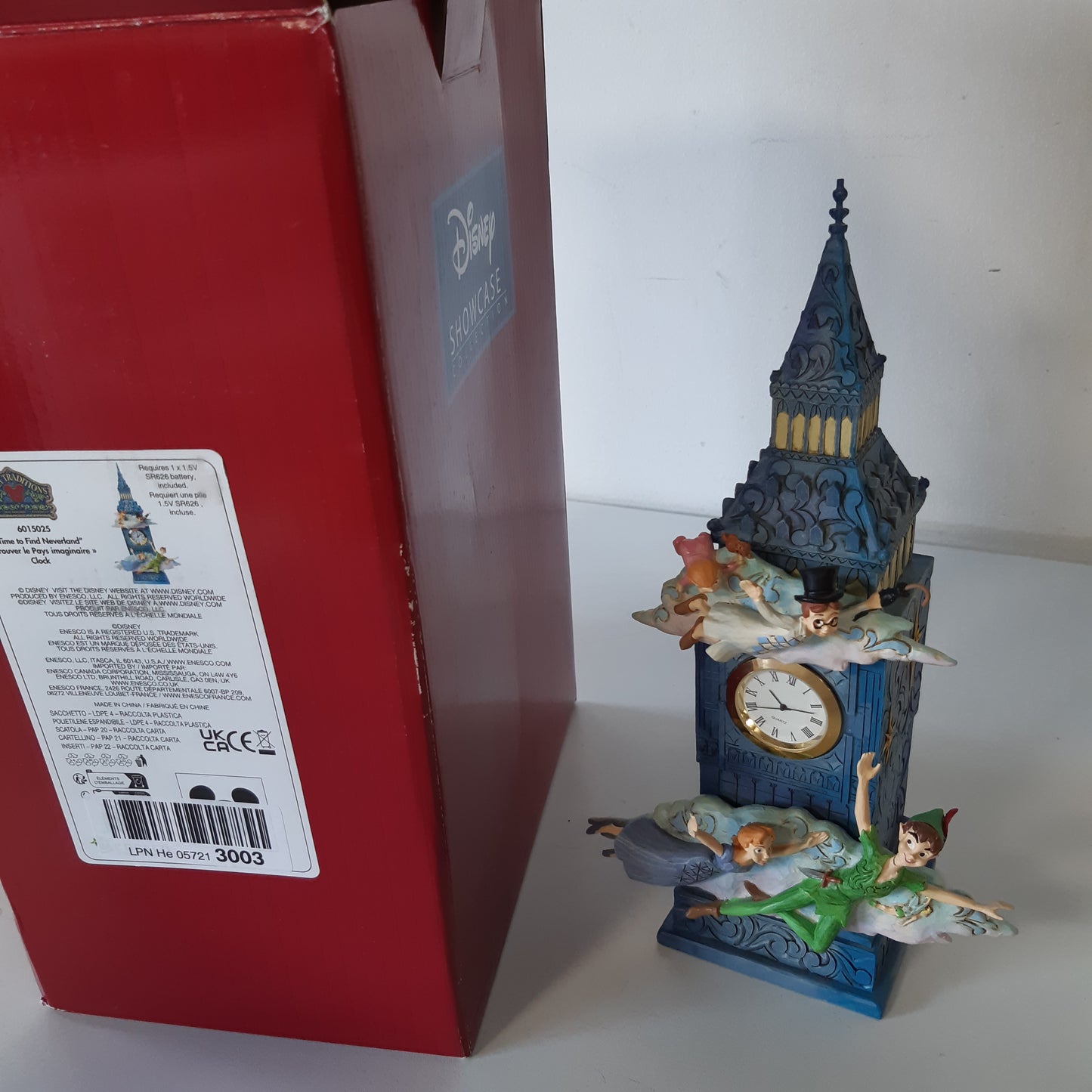 217084 - ENESCO Orari i Tradicioneve Disney, Peter Pan, Lartësia 26 cm