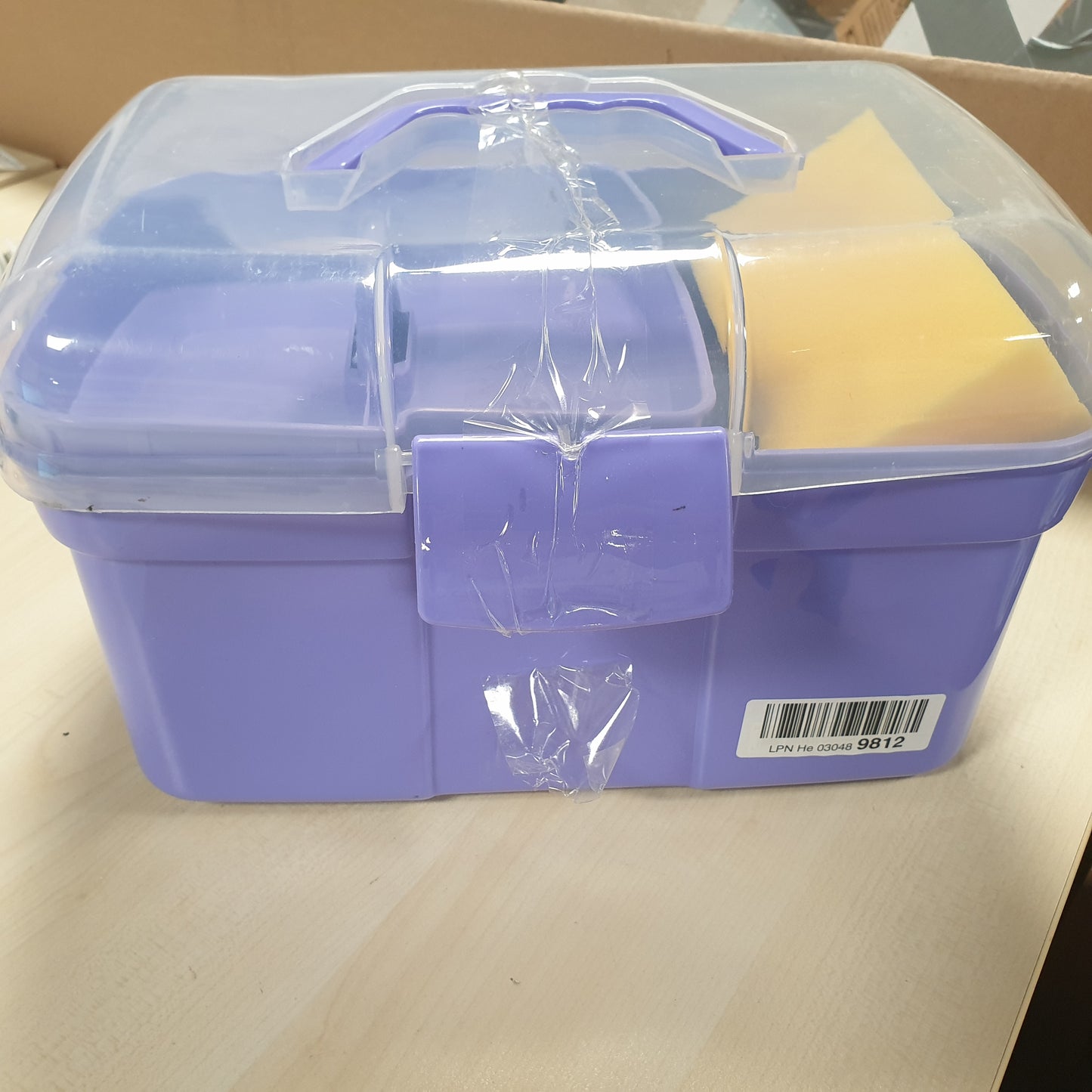 179009 - KERBL Kutia e Kujdesit për Kuajt e Mbushur për Fëmijë, Vjollcë, Modeli 321765, Set Prej 8 Copë (1 Pako)