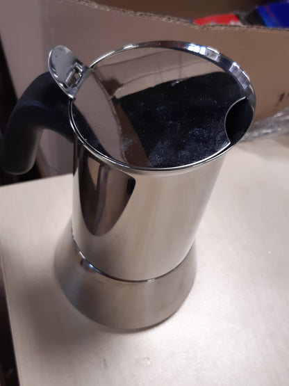 213287 - BIALETTI Makinë kafeje për espresso prej çeliku inox, 10 gota (460 ml)