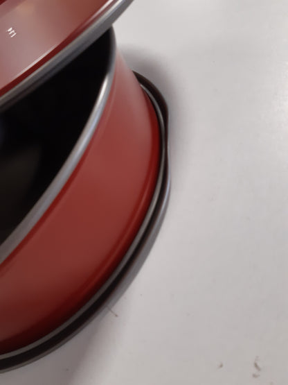 251953 - TEFAL DELIBAKE SAVARIN FORMË ME SUSTË, 27 cm, Çelik i Kuq Karboni