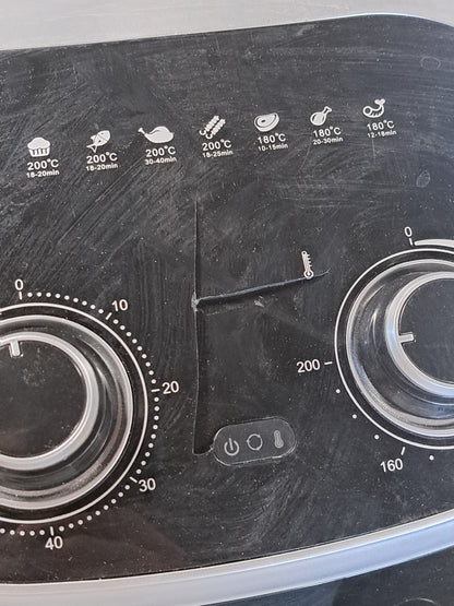 94195 - ARIELTE Furrë me Ajër të Kondicionuar 4619, Furrë Elektrike me Rrotullim dhe Tharëse, Fuqia 2000V, Kapaciteti 11L, e Zezë