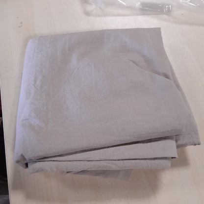 252766 - Mbulesë jastëku Nesture 80 x 80 cm, Set prej 2 copësh, Ngjyrë gri, 100% Mikrofibër, me zinxhir