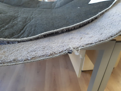 280361 - VIDAXL Qilim "HUARTE" me push të shkurtër, i butë dhe i larëshëm, ngjyrë antraciti 100x200 cm