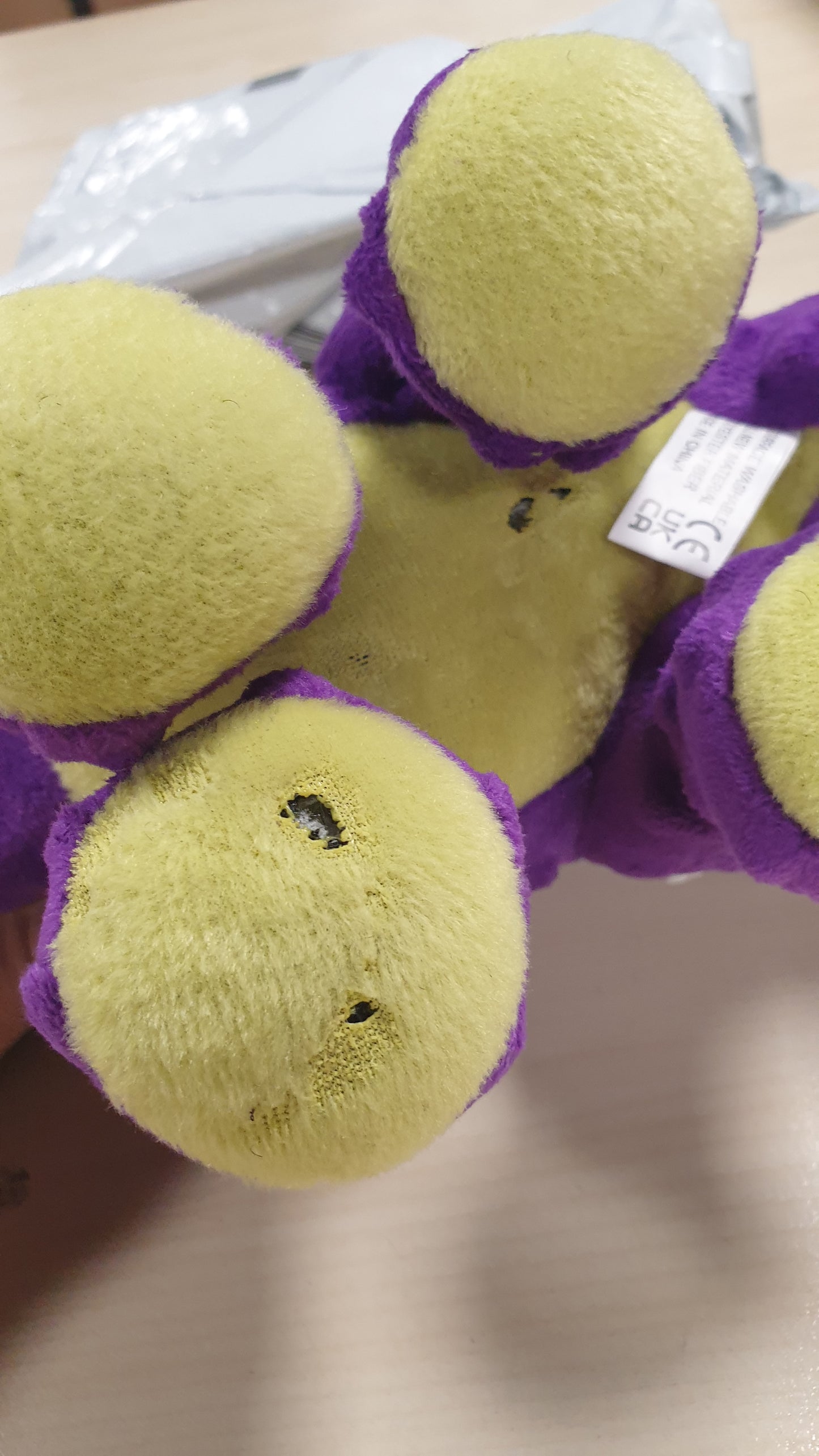 214176 - GODOG Dinos Bruto me mbrojtëse përtypëse, e madhe, vjollcë