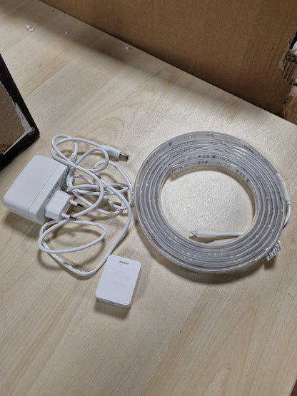 217141 - PHILIPS Hue Shirit LED 3m për Përdorim të Brendshëm, Funksionon me Alexa, Google Assistant dhe Apple HomeKit