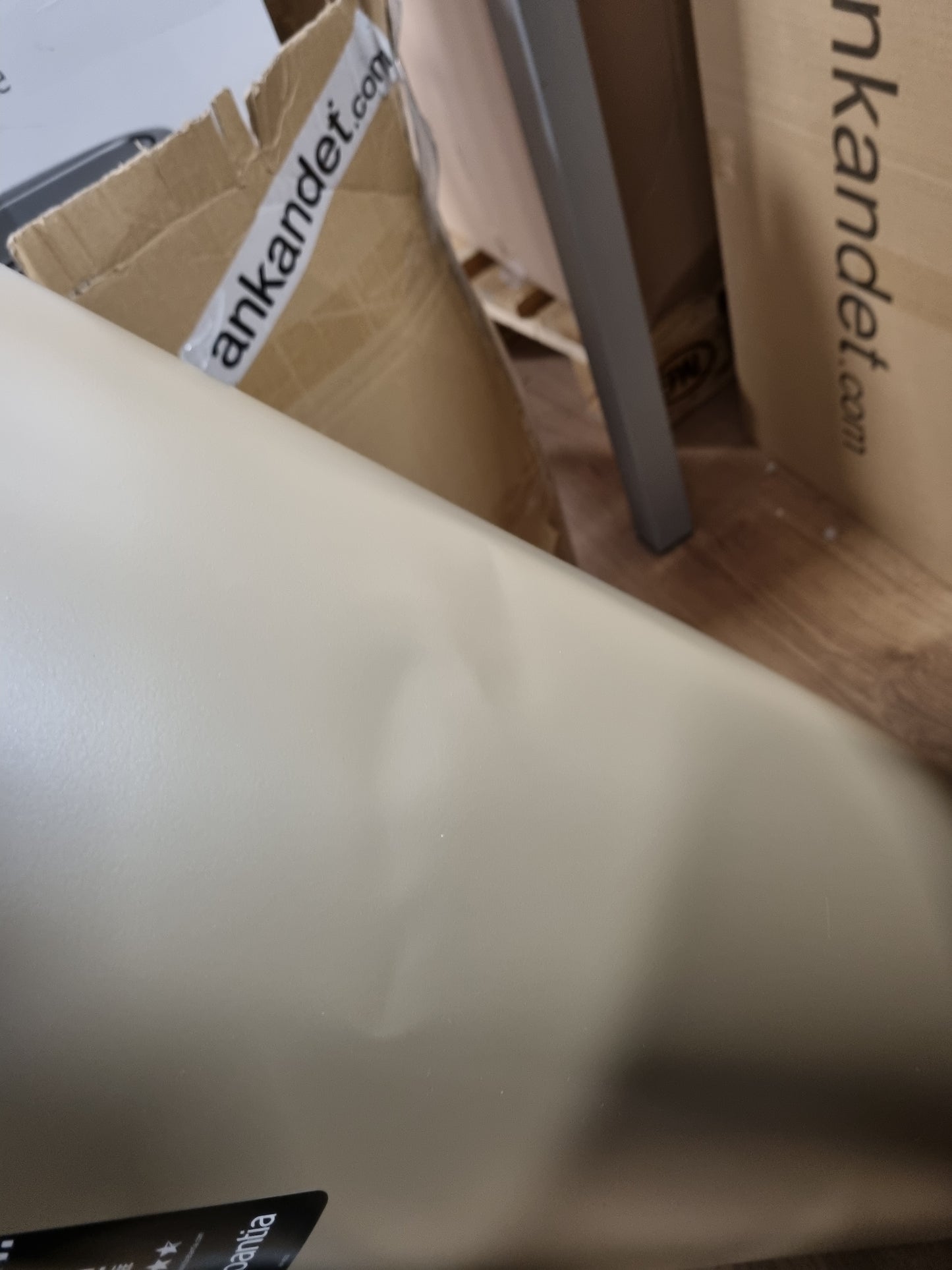 213048 - BRABANTIA Kovë plehrash Touch, 30 litra, me kovë plastike të brendshme - ngjyrë ari metalike