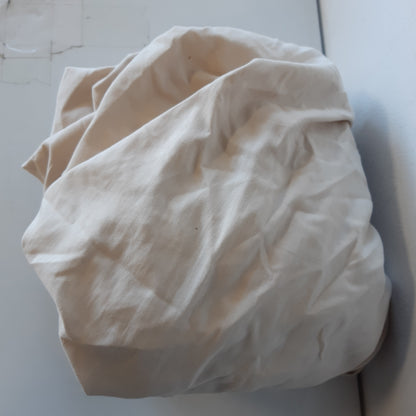 257316 - DREAMZIE Çarçaf i fiksuar 90x190cm, xhep i thellë 35cm për dyshekë të trashë, 100% mikrofibër, bezhë, Oeko-Tex