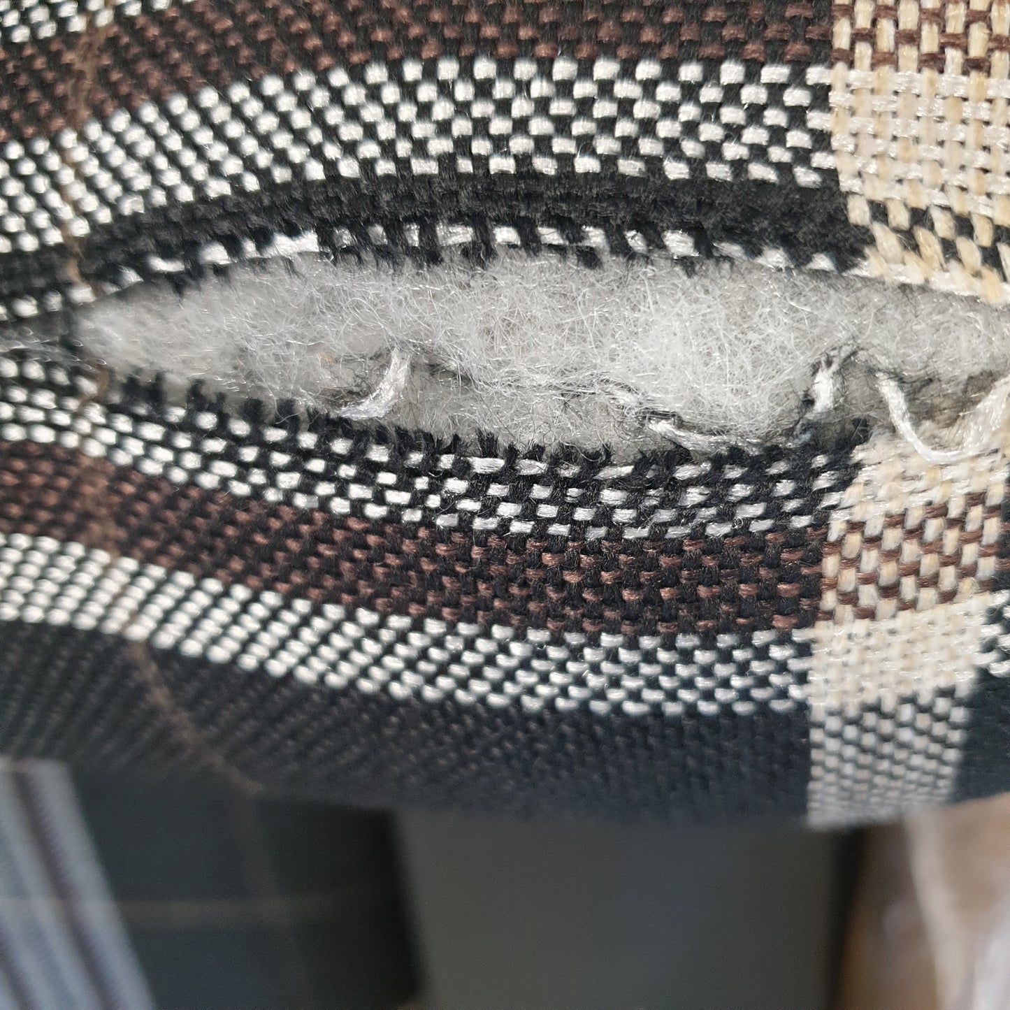 181561 - VIDAXL Kolltuk Divani me Jastëk, Pëlhurë e Zezë, Referenca: 240977