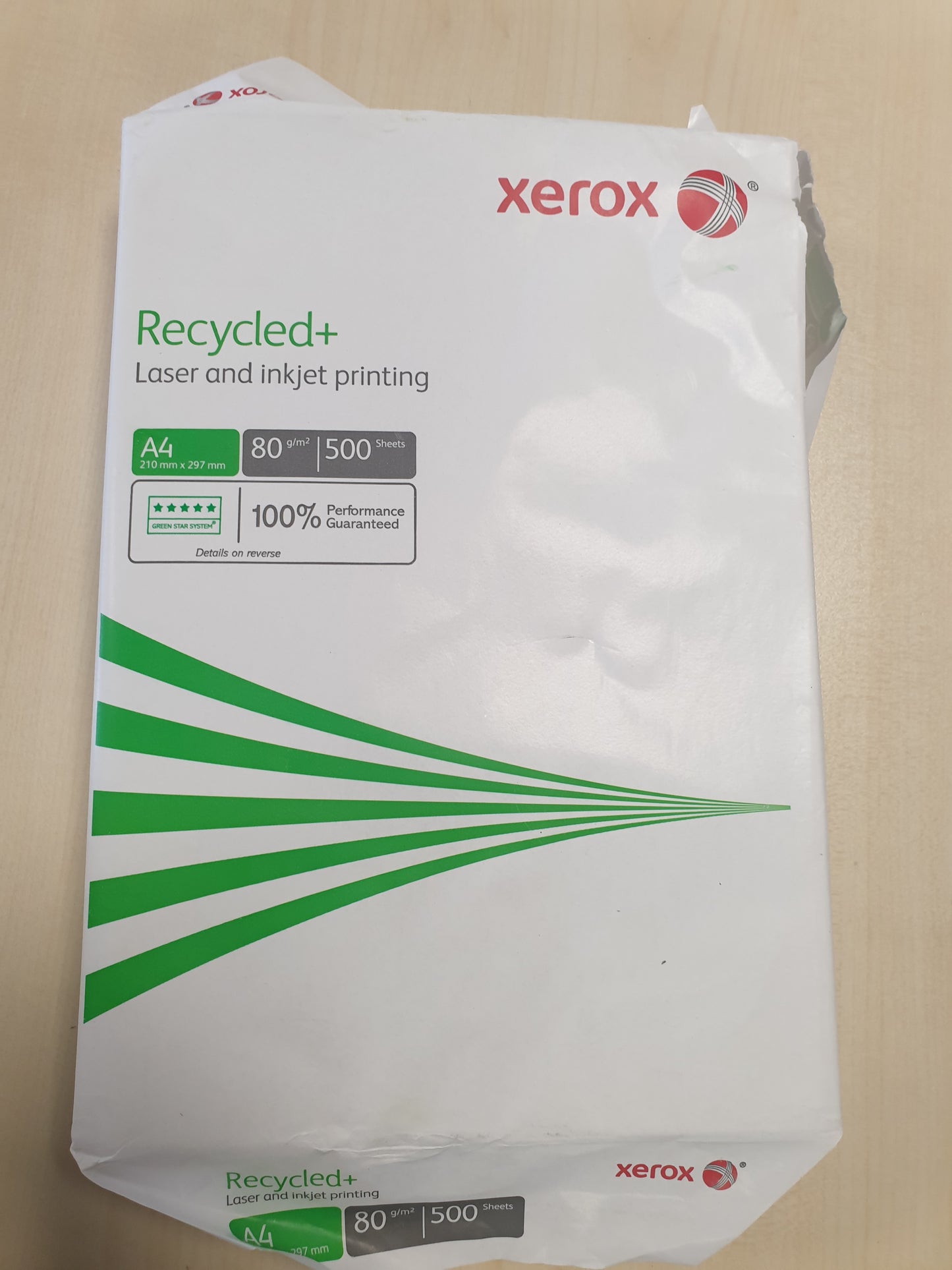 267348 - Xerox Letër Recycled+ 003R91912, DIN A4, 80 g/m², 500 fletë, e bardhë