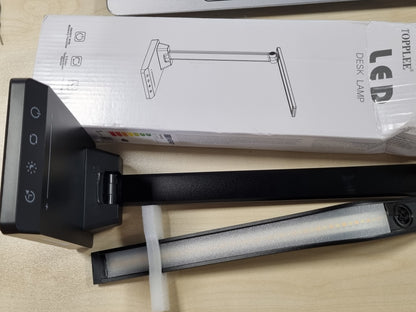 215561 - Llambë Tavoline LED Fleksibile me Bateri 2500mAh, 5 Modalitete, 10 Nivele Shkëlqimi, Kohëmatës 30/60min, Funksion Memorieje