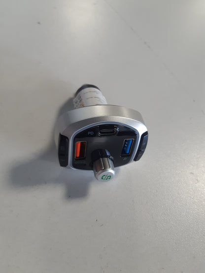 268951 - GIZMOVINE Transmetues FM për Makinë Bluetooth 5.4, 81W (PD 45W & QC3.0 36W), Thirrje pa Duar