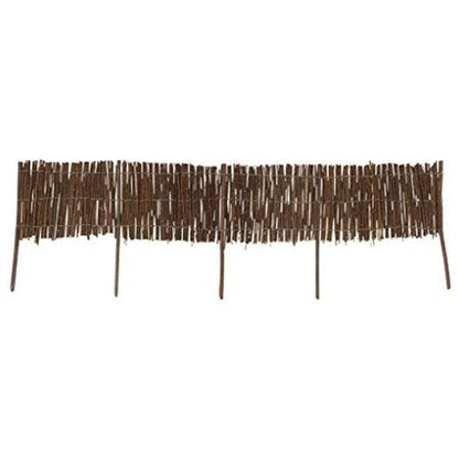 141838 - Windhager Salice Bordo Roll – rrotull bordure me shelg, 20 × 100 cm, ngjyrë kafe, e re.