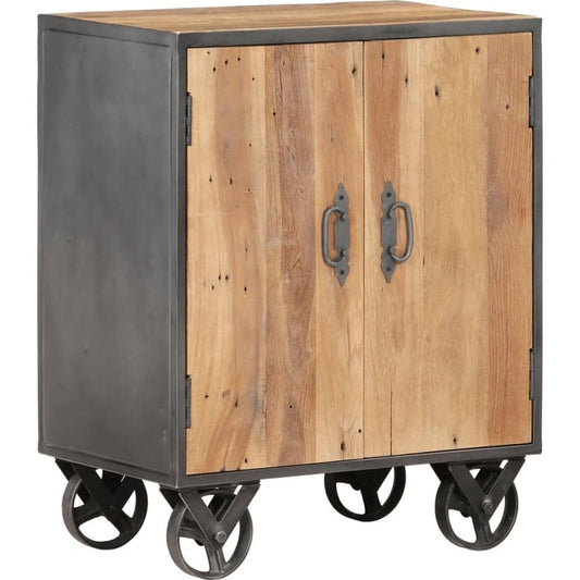 181758 - VIDAXL Bufe prej Druri të Ricikluar 60 x 35 x 74 cm