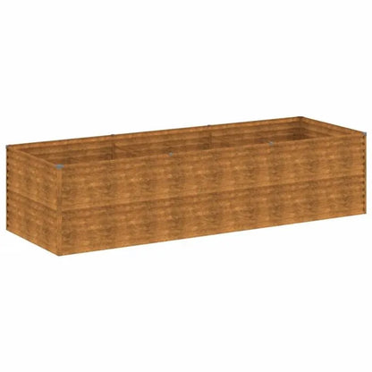 244558 - vidaXL Kuti Kopshti e Ngritur prej Çeliku Corten 290x100x69 cm